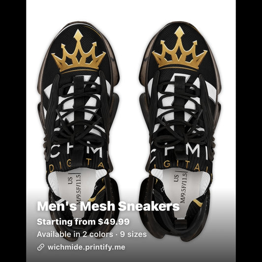 Men’S Mesh Sneakers
