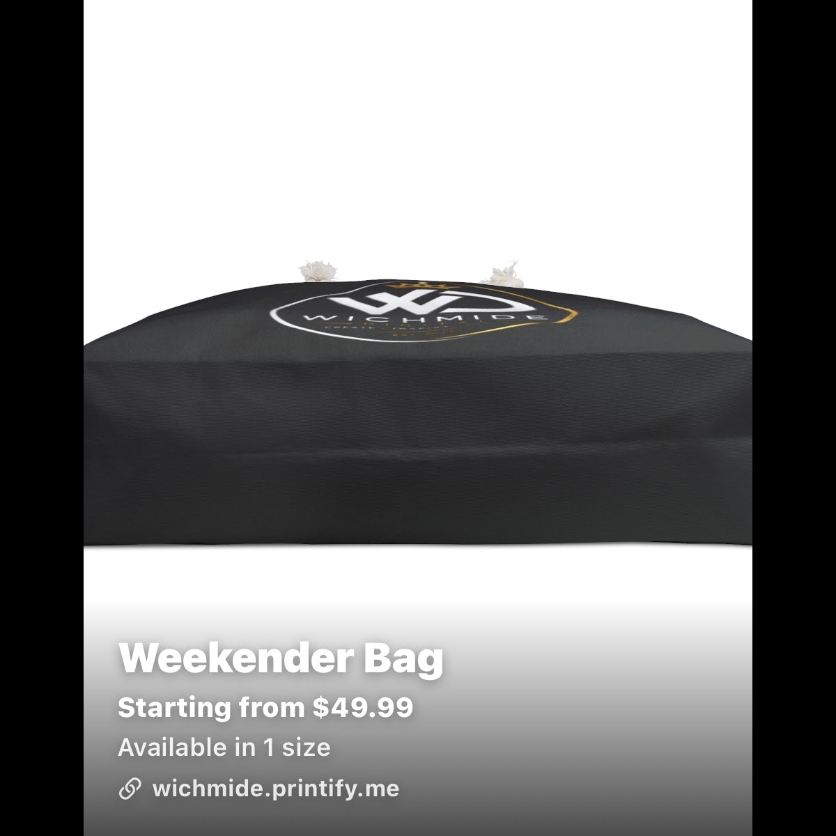 Wichmide Digital Luxury Weekender Bag