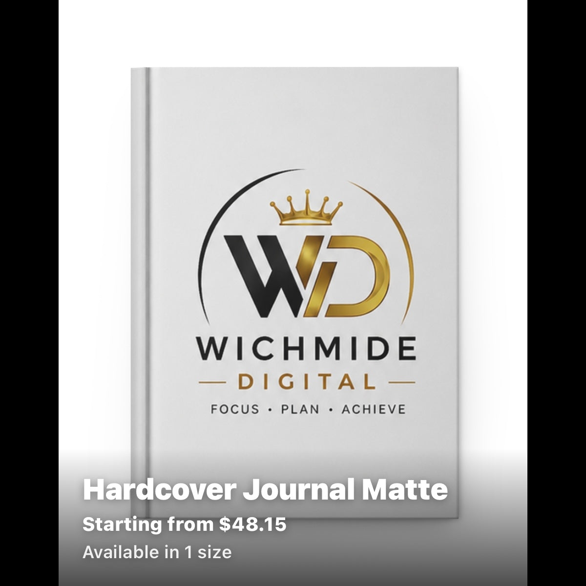 Hardcover journals Matte